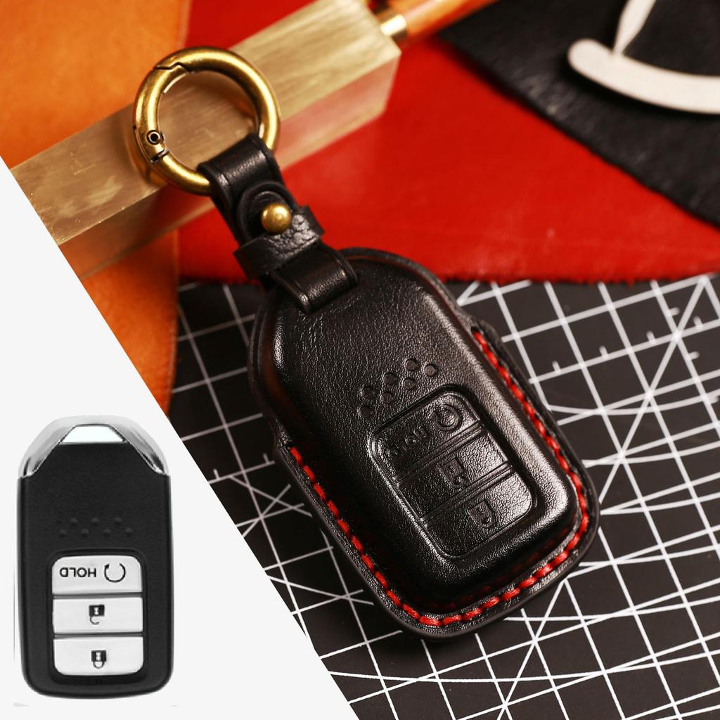 Suitable for Honda Key Cover Accord XRV Haoying New Civic Leather Car Key Cover SF Express