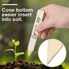 100Pcs Weather Resistant Wooden Garden Stakes Wooden Garden and Sign Post for Plant Support Fence Yard Gardening