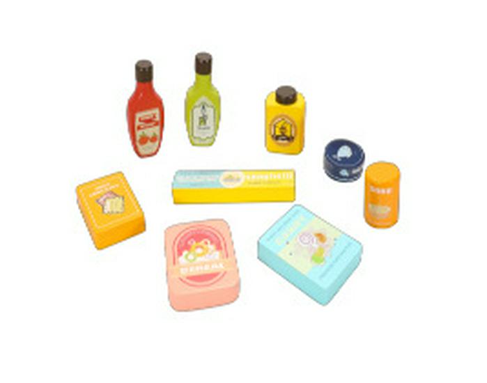 Figani Wooden Play Grocery Store for Kids - Educational Role Play Toys