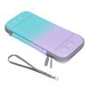 Game Console Storage Bag Shock Proof Gradient Color Handheld Gamepad Protection Bag with Accessories for N Switch