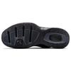 Nike Air Monarch 4 Low Top Chunky Sneakers Unisex Obsidian Black Silver 415445-001(Team25-XSC)