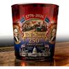 America 250th Anniversary We The People Heritage Whiskey Glass, Declaration of Independence Printed Glasses for Liquor Scotch Bourbon or Wine, Father'