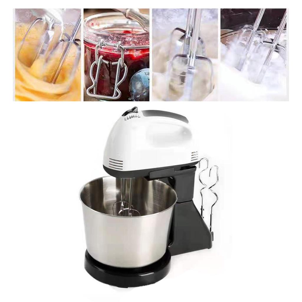 Elektrischer Mixerständer, 150 W, schnelle Wärmeableitung, 2-in-1-Küchenmixer mit Schüssel zum Zuckerguss