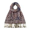 Popular Cashew Embroidery Four Seasons Thin Scarf Women's Popular Versatile Fringed Shawl Women's