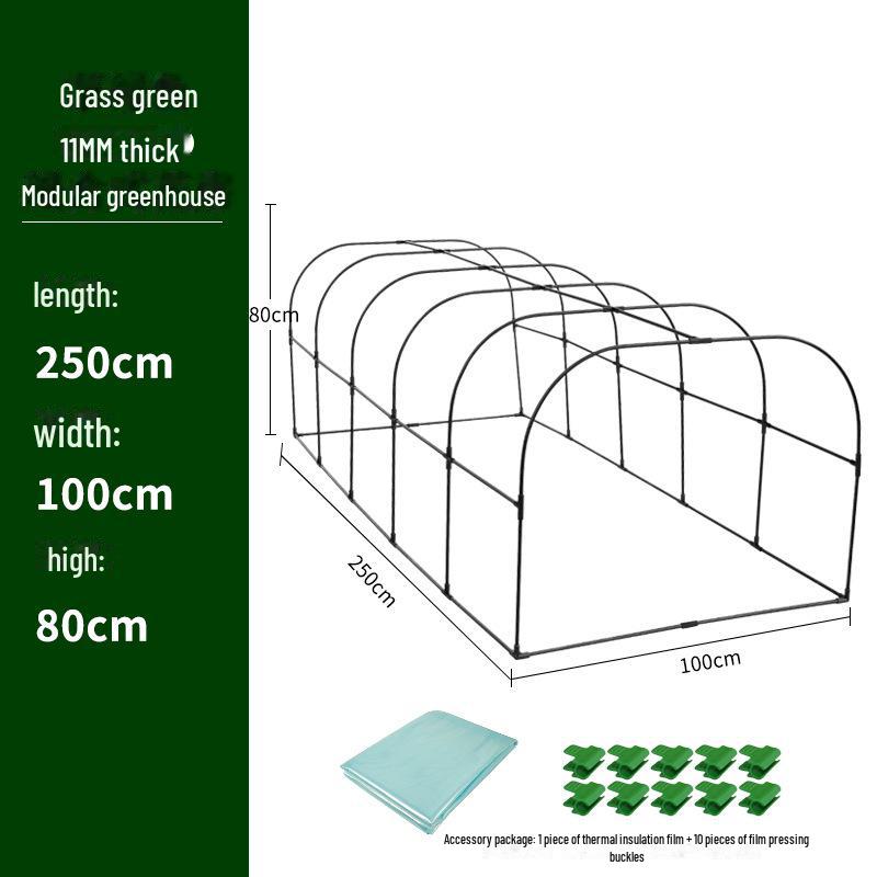 Plant Insulation Shed: Waterproof and Windproof Greenhouse Cover for Balcony Succulents, Winter Weather Protection