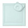 Baby Bedding with Filling, Duvet and Teddy Bear Shaped Pillow - 2-Piece Set - Mint