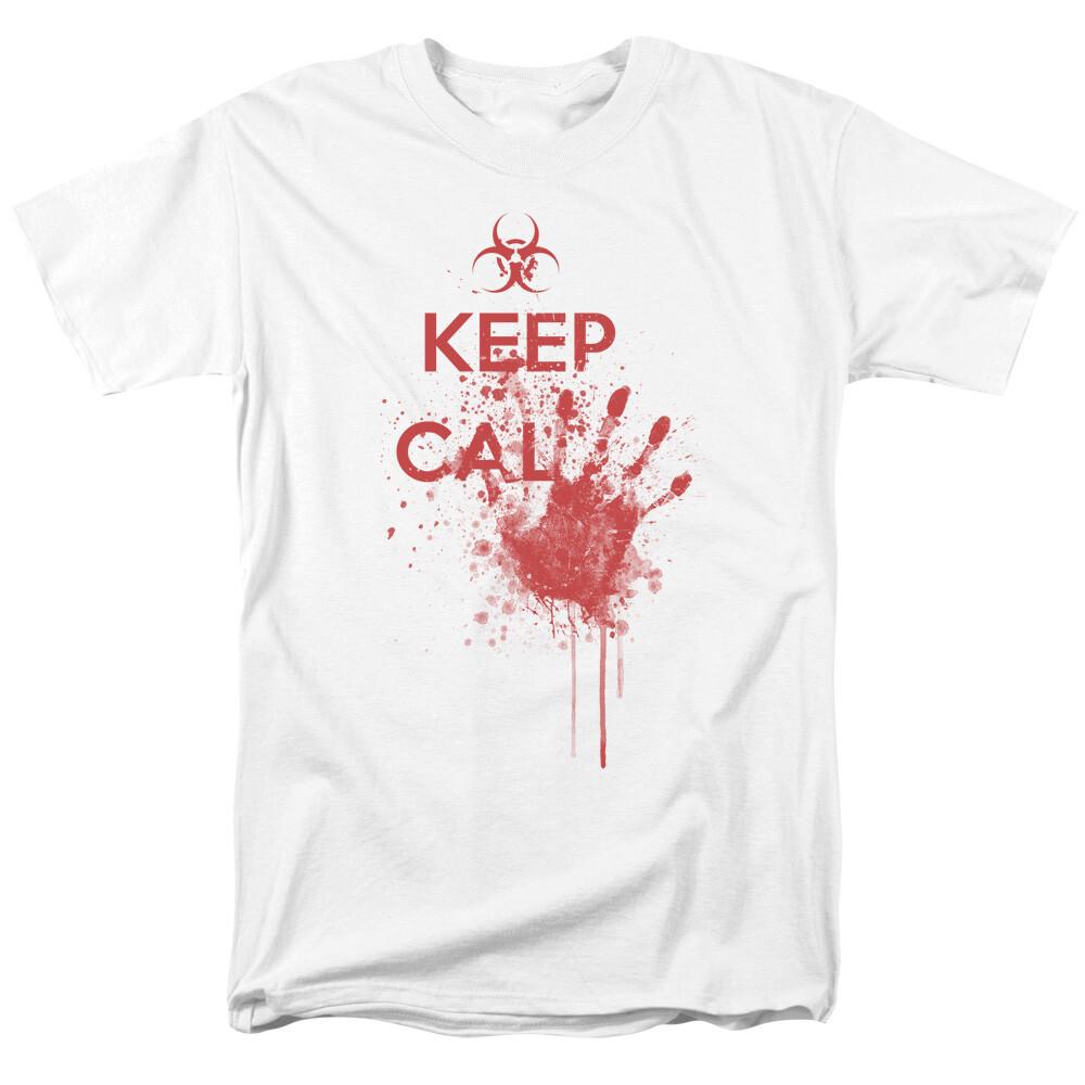 Zombies Keep Calm T-Shirt to 6X XXL