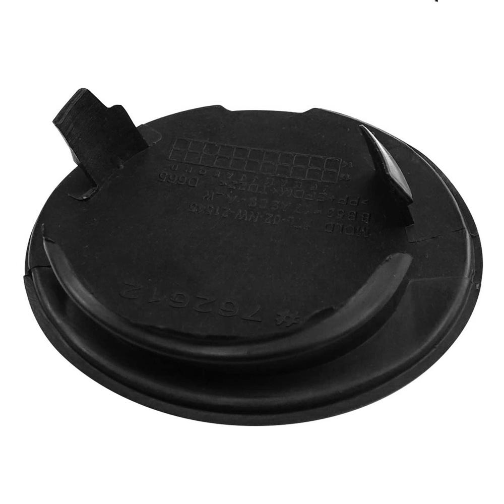 Car Front Bumper Tow Hook Eye Cover Primed Black Fit For Ford Explorer 2011-2015