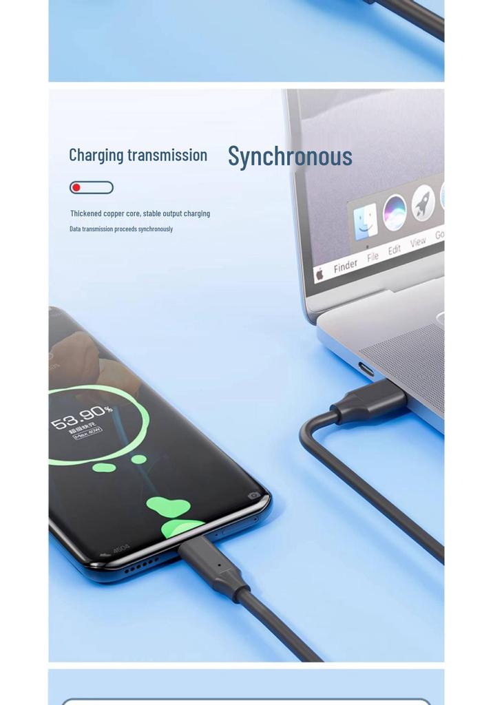 USB 3.2 To Type-C Gen 2 Data Cable for Mobile Drives & iPad/Phone To Computer Connection