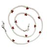 Pearl Bead Anti-lost Face Mask Necklace Mask Cord Holder Acrylic Beaded Chain Crystal Glasses Chain