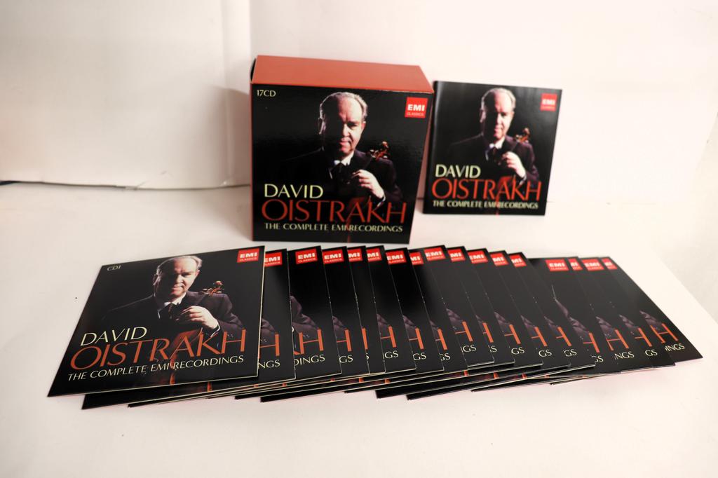 CD DAVID OISTRACH  Complete EMI Recordings 2147122 EMI Classics 2008 Holland Classical Used