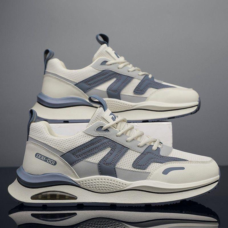 Men's shoes spring new casual running travel platform heightening sports men's versatile trendy shoes