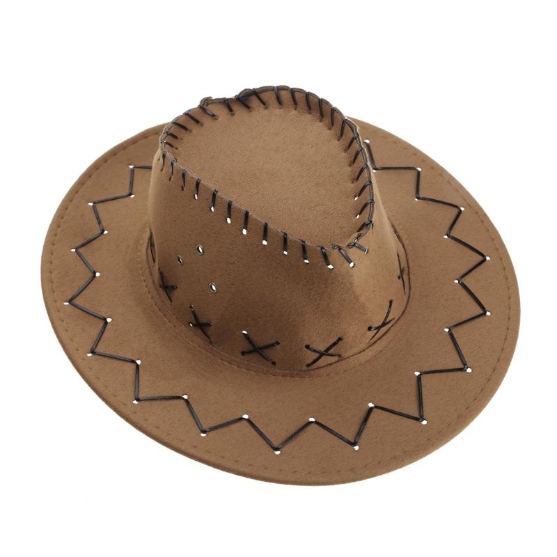 Fashion Simple Kids Cowboy Hat Western Child Cowgirl Hats Halloween & Birthday Costumes Accessories Holiday Decorations