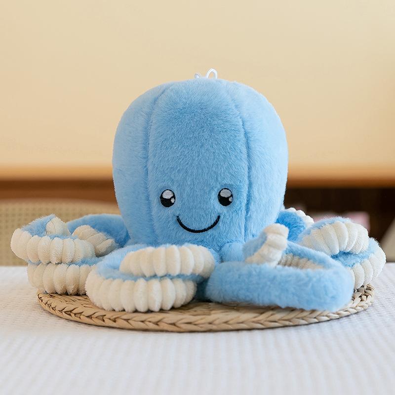 Undersea Octopus Plush Toy Pendant Colorful Octopus Marine Squid Doll Birthday Gift