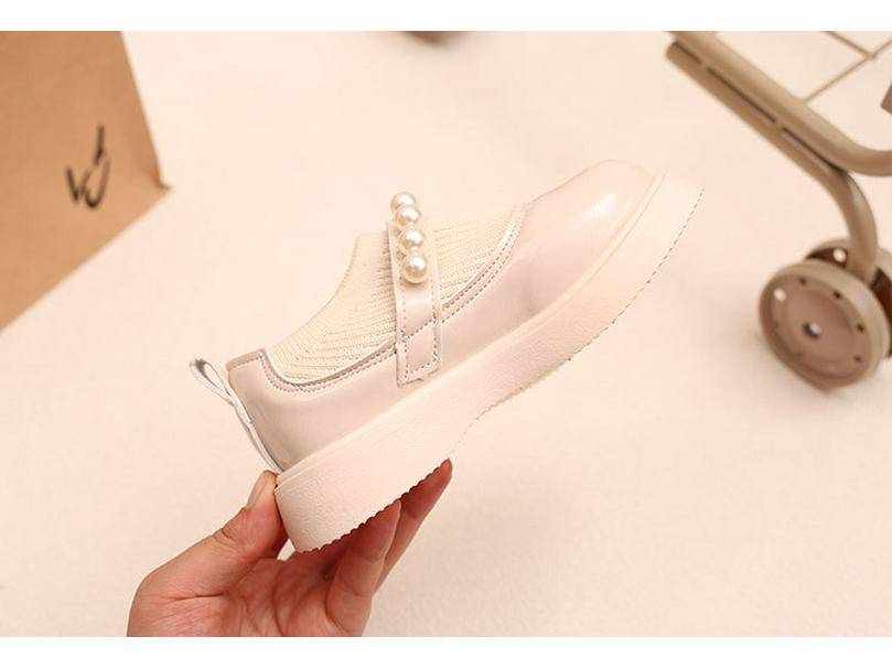 Girls' Soft Sole Leather Princess Shoes for 3-6 Year Olds (Spring/Summer/Autumn)