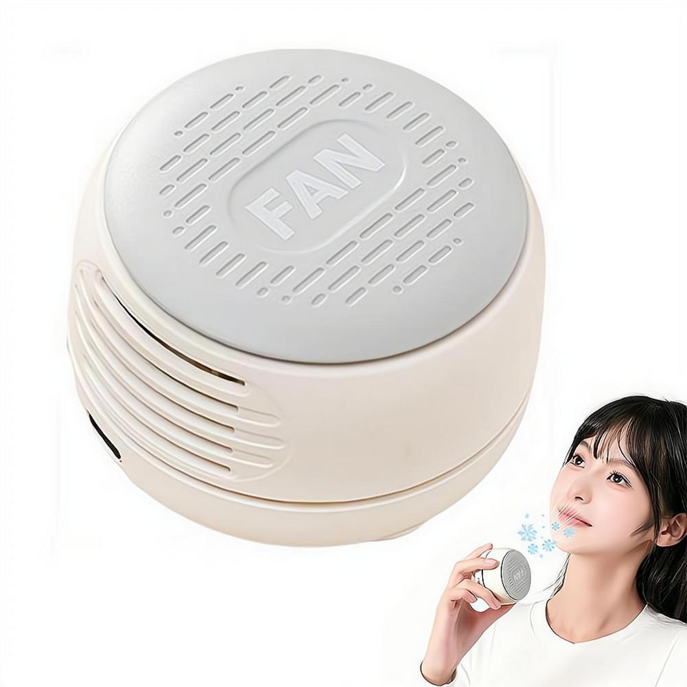 

Portable Bladeless Clip Fan Mini Handheld Rechargeable Fan Adjustable 3-Speed Fan For Outdoor Travel Cooling Fan