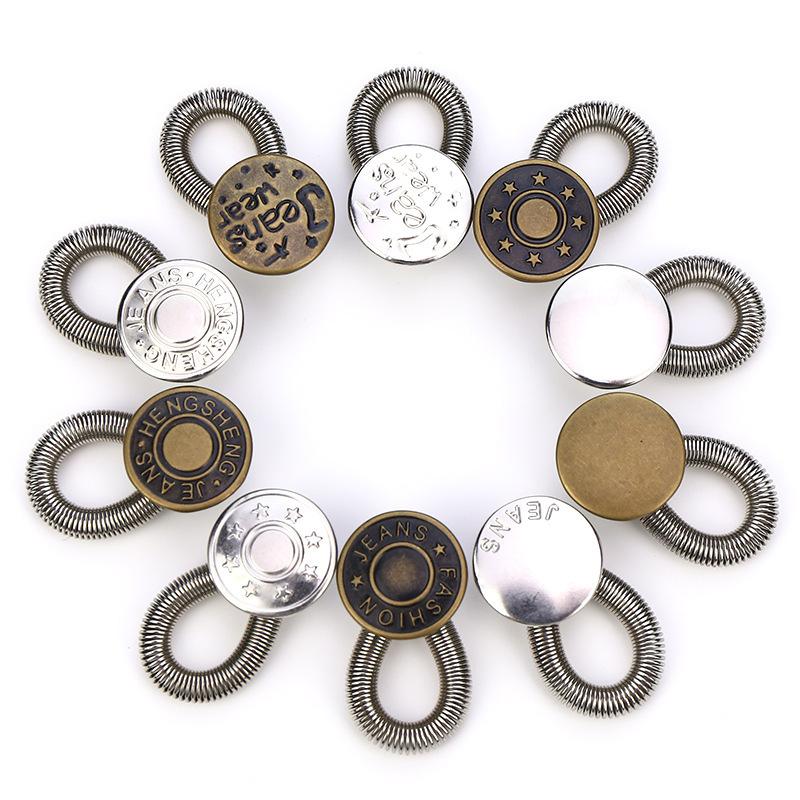 Jeans Waist-lengthening Button Detachable Button Waist-lengthening Without Sewing Adjustable Waist-lengthening Button