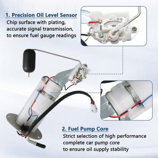 1x Fuel Pump Oil Pump Sending Unit for 2008 2009 SUZUKI GSXR600 750 15100-37H00