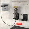 Wall Mounted No-Punch Electric Razor Shelf