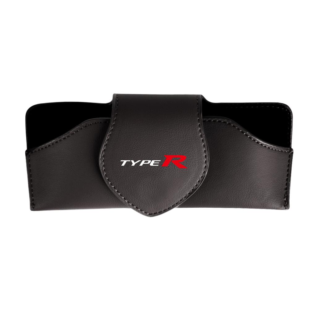 Sun Visor Sunglasses Storage Box Car Interior Accessories For Honda Fit Civic CRV Hrv Jazz CITY Accord CR-Z VTEC Vezel