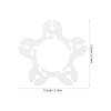 100Pcs Balloon Ring Clips Buckles Reusable Tie Tool for Wedding Birthday Party Balloon Arch Garland Decoration