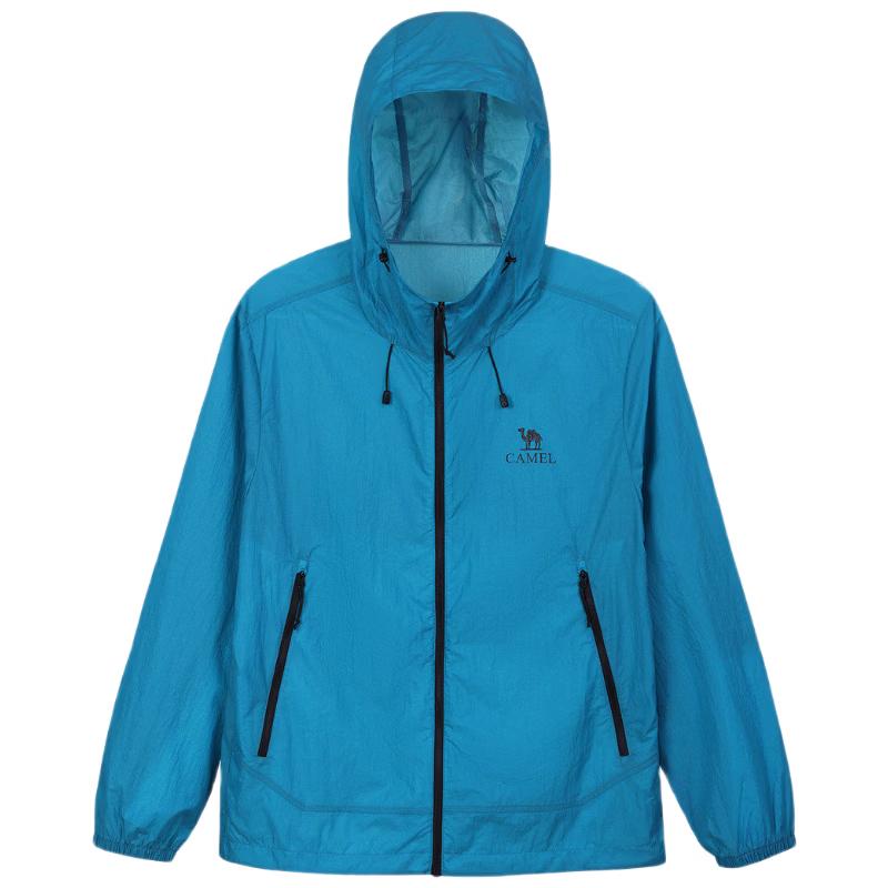 CAMEL Unisex Hooded UV Protection Outdoor Jacket XL