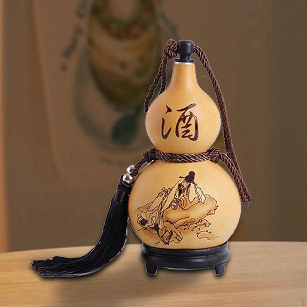 Eco-Friendly Gourd Flask for Outdoor Adventures