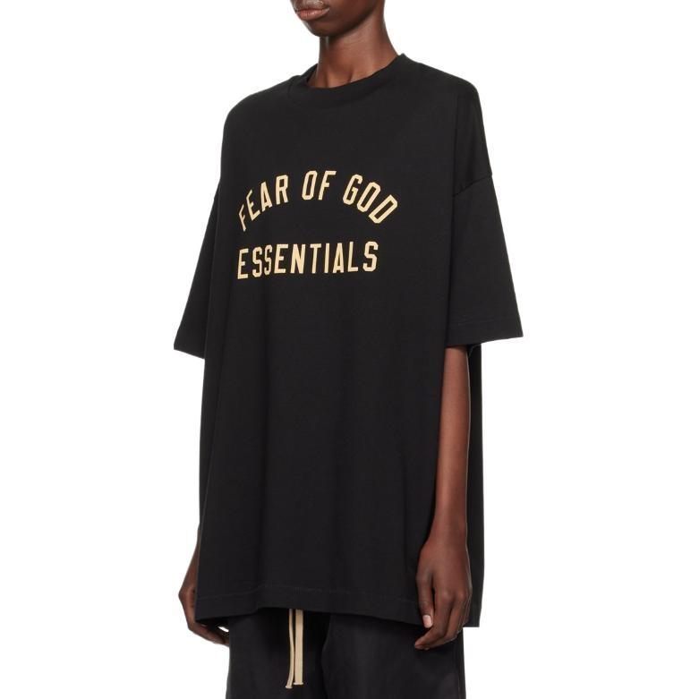 Fear of God Essentials Jersey Crewneck Tee 'Black' Men's 125BT244190F