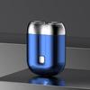Portable Dual-Head Electric Shaver for Men - Mini Smart Electric Razor, IPX7 Waterproof Full Body Washable Wet & Dry Shaver