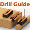 Heavy-Duty Plastic Drill Guide with Numbered 4-10mm Scale & Guides - Precision Drilling for, Woodworking - Manual Hole Locator