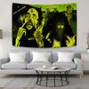 European and American Hip-Hop Artist Tapestry Wall Decoration Aesthetic Dormitory Backdrop Youth Room Decor Hanging Cloth