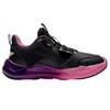 Li Ning Kids Comfortable Versatile Trendy Non-Slip Wear-Resistant Breathable Low-Top Casual Shoes Kids Sneaker Black Purple YKCS176-25