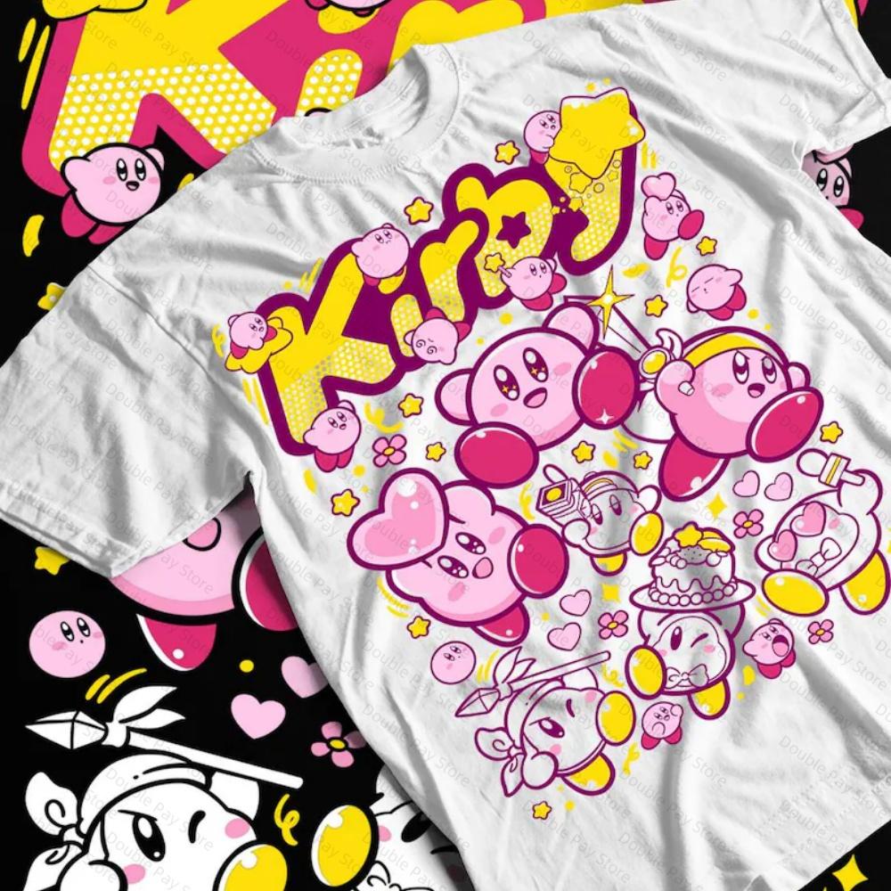 

Adult and Childrens Gengar Kirby Cartoon 3D Print Loose Tshirt and Shorts Friends Kids Tshirt Unisexs Shirts Women tshirts S