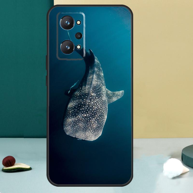 Ocean Whale Shark Animal For OPPO Realme C33 C55 C35 C31 C30 C21Y C25 C11 C15 GT Neo 5 3T 2T 8 9 10 11 Pro Plus Case