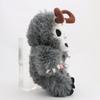 BIGEARDOG Jucărie de pluș Kawaii Desen animat Wendigo Cap de cerb Zombie Jucărie Wendigo umplută Cadouri creative de ziua de naștere Halloween Decor cameră