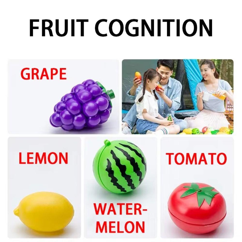 Plastic Kitchen Cutting Fruits Toys Pretend Vegetables Children'S Puzzle Toys  Children Kids
