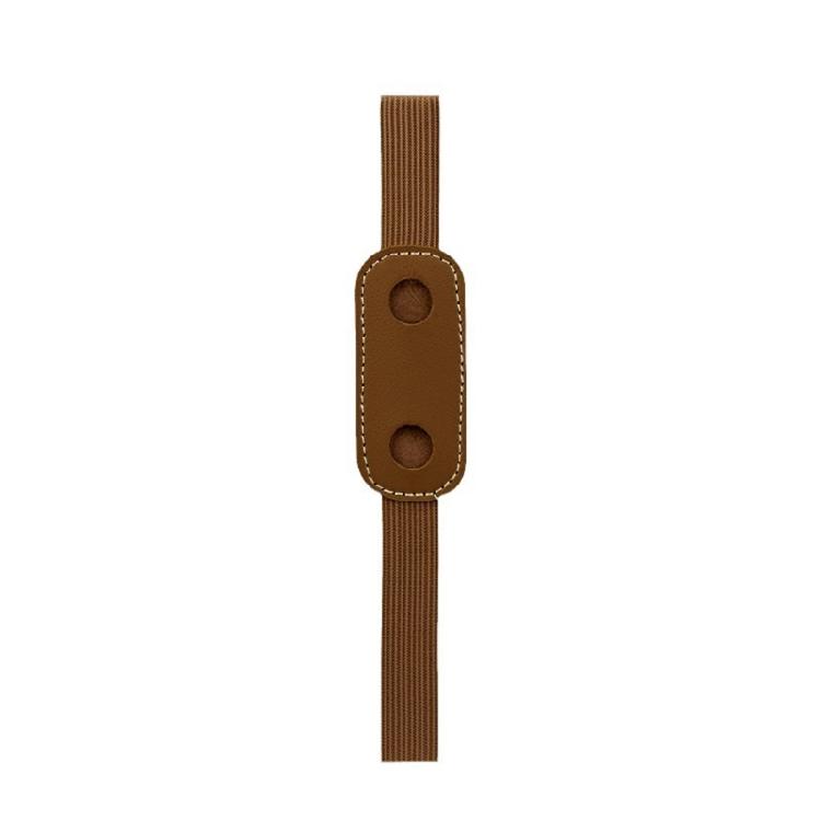 Single Pen Organizers With Adjustable Strap Leather Cover For Multiple Writing Tools Office School Accessory