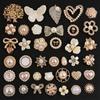 10/20/30/50 Stück Zufallsmischung ABS Perlen-Anhänger Für Schmuckherstellung Zubehör Herz Blume Rund Emaille Junk Cases Anhänger DIY Handyhülle
