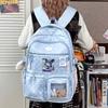Cute Star Pain Bag Women's Backpack Japanese Junior High School High School Students Large Capacity Multi-compartment High Value School Bag Women