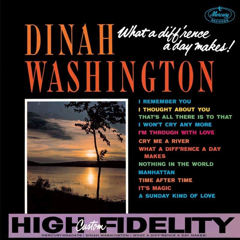 

CD DINAH WASHINGTON What a Difference a Day Makes UCCU5118 MERCURY 2003 Japan Pop Used