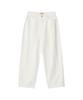 Iuteu Archive Label Denim Pants / White