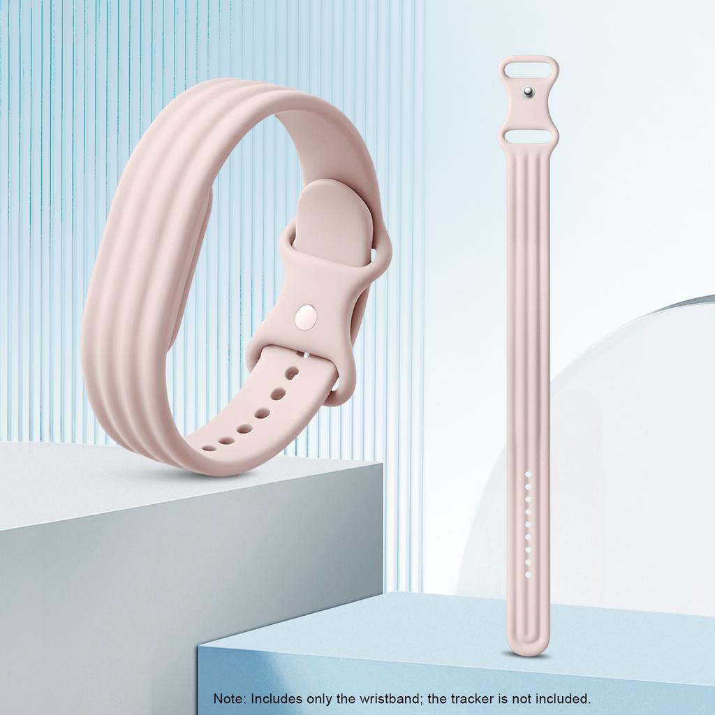 Silikon-Schlaufen Sportuhrarmband für Google Fitbit Air Gummiarmband Atmungsaktives Band Armband Correa Ersatzzubehör