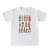 Women Vintage Hot Sauce TShirt Cute Funny Foodie T Shirt Short Sleeve Retro Graphic Tshirts Unisex Grunge Tops Humor Tees Gifts