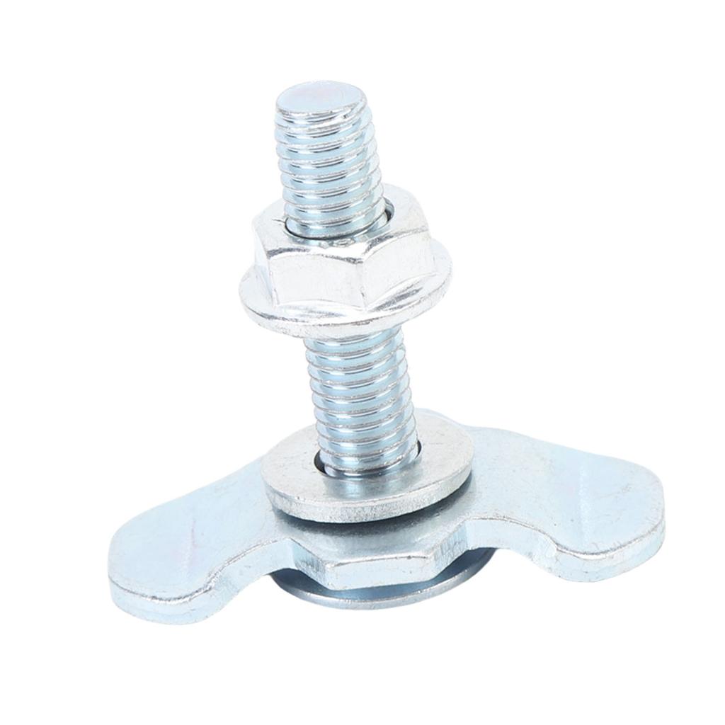 10pcs L Track Double Lug Threaded Stud Nut Fitting Zinc Plated L Track Rail Threaded Stud Fittings Tie Down for Van