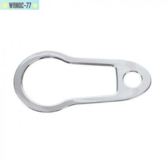 For 16-19 Jeep Cherokee ABS Chrome Interior Car Headlight Adjust Cover Trim New