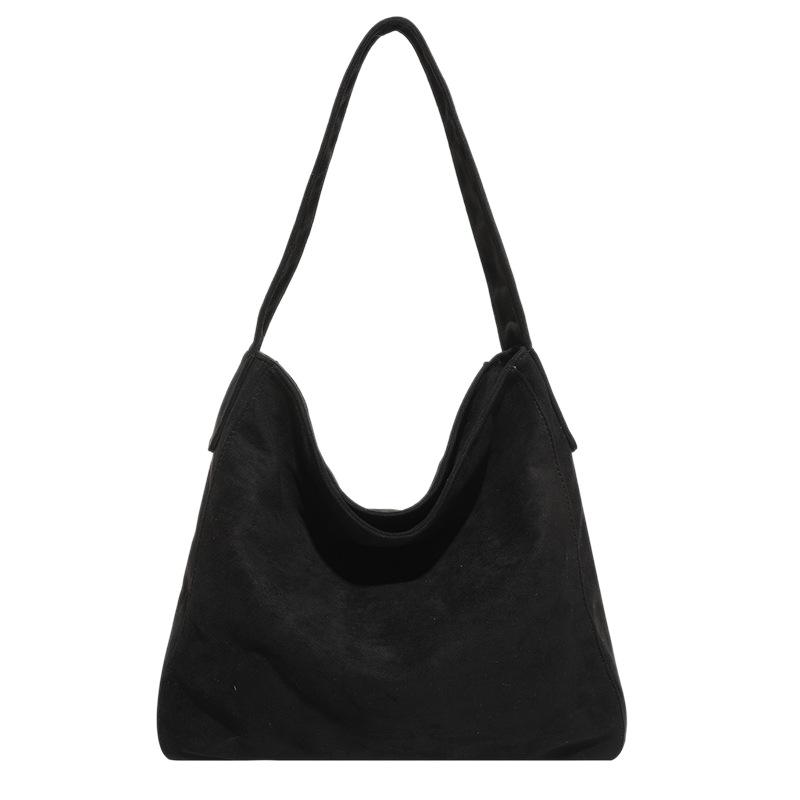 Autumn and Winter Leopard Print Bag Women's New Retro Fashion Large-capacity Shoulder Bag Commuter Tote Bag