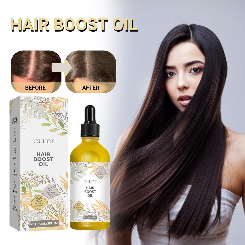 OUHOE Hair Care Essential Oil, Hair Nourishing, Supple and Shiny, Improving Hair Texture, Moisturizing Care Essential Oil