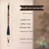Purple Bamboo Crane Calligraphy Brush - Extra Large, Mixed Bristle, Wolf Hair (for Large Characters & Regular Script)