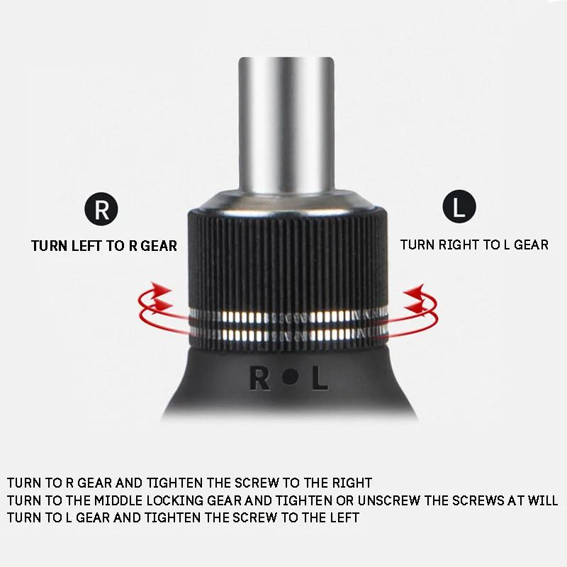 9 IN 1 Schraubendrehersatz Demontagewerkzeug CRV Stahl Kompakt Mehrwinkel Professioneller Schraubendrehersatz
