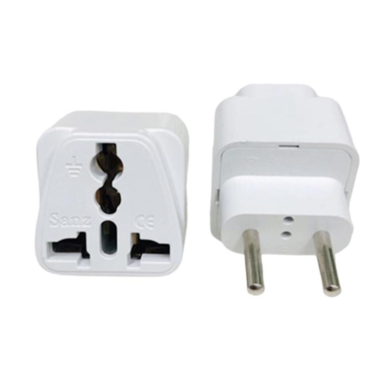 Convertitore Presa Universale Adattatore Spina da Viaggio Europeo Adattatore di Alimentazione 0-250V Convertitore Portatile Spina Europea